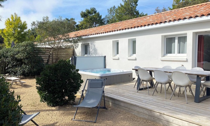 Notre-Dame-de-Monts Villa | Villa Rusia El Sherwood ***, entre bosque y mar.