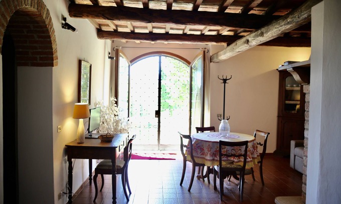 Cetona Casa | Villa Santa Maddalena-ground floor- pool at 500 m in San Giovanni farmhouse