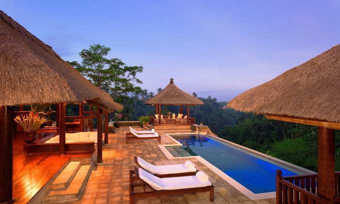 Melayang Villa | Villa Santai Ubud - Villa privada y lujosa de 4 dormitorios con vistas panorámicas