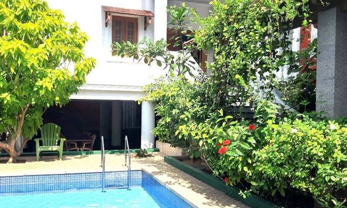 Kottakuppam Complejo | Villa Serenity Le Sejour with Swimming Pool