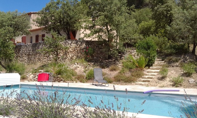La Tour-d'Aigues Villa | Villa para 8 personas con excelente piscina