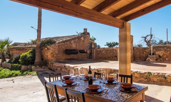 Campos Villa | Villa 'Son Lladonet' con terraza privada, jardín privado y Wi-Fi