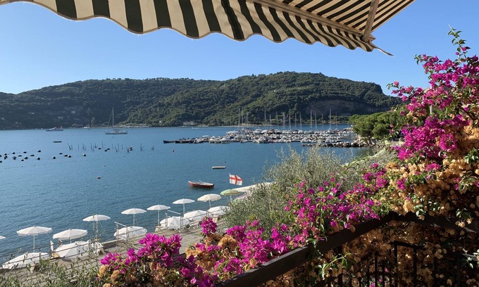 Portovenere Villa | Villa Stella di Mare, 6pax frente al mar, WiFi gratuito, barbacoa, jardín cerca de Cinque Terre