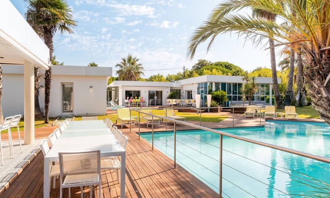 Le Grau-dʼAgde Villa | Villa Summer Wind-Villa-Baño en la habitacion
