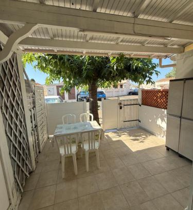Portiragnes-Plage Apartamento | villa T2 cabine 500m de la plage