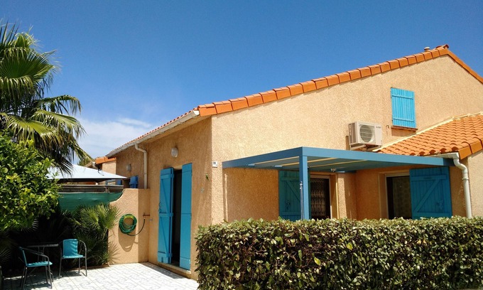 La Jetee Casa | VILLA T3 / terraza residencia con piscina / playa de estacionamiento