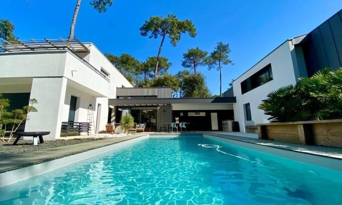 Soorts-Hossegor Casa | Villa Tahaa Avec Piscine Chauffée