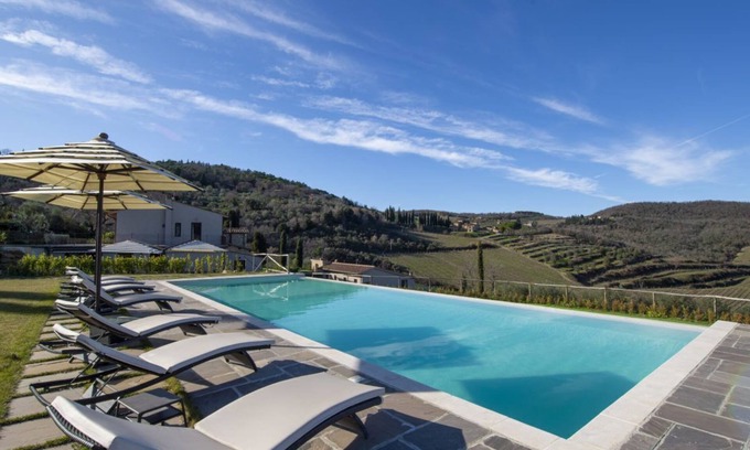 Panzano in Chianti Casa | Villa Tino elegant villa in Panzano in Chianti