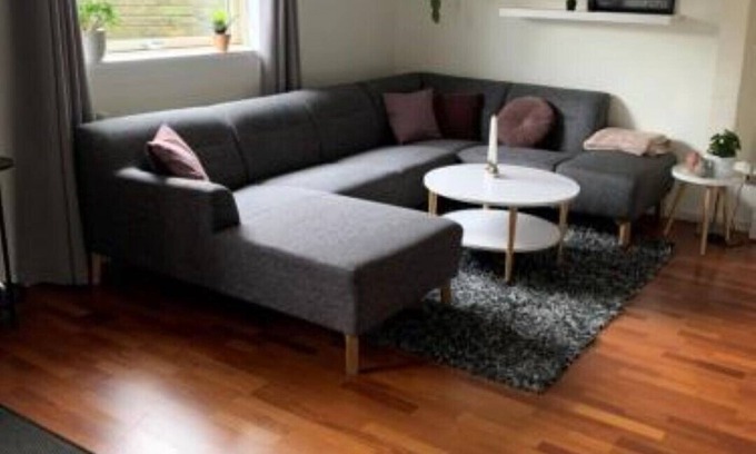 Skanderborg Apartamento | Villa Toften. Modern Garden Level Flat. 2 Bedroom Near Lake