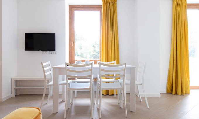 Valdisotto Apartamento | Villa Tola - Giallo - Una Habitación Piso, Capacidad 5