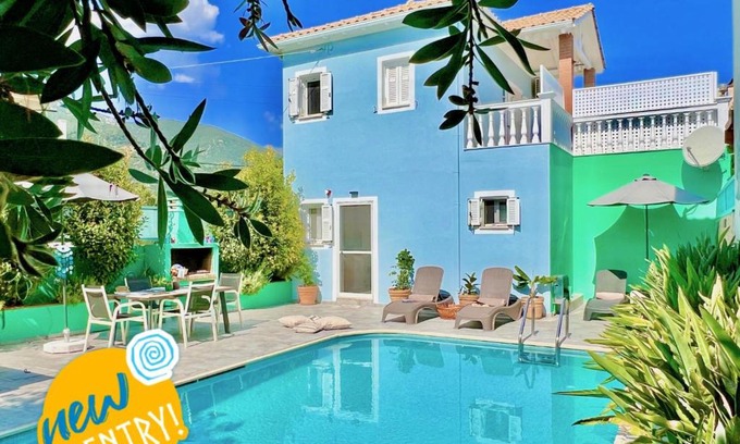 Nidri Villa | Villa Torre Marina with private pool in Nydri by DadoVillas