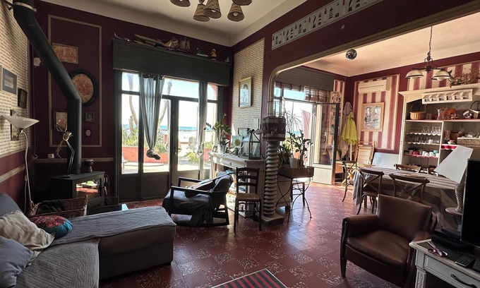 Carnon-Plage Villa | Villa Type 4 in 1st Line sea ! Terrace on the Beach!