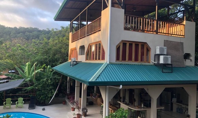 Playa Hermosa Cóbano Casa | Villa VidaAnanda in the heart of Playa Hermosa, Cobano