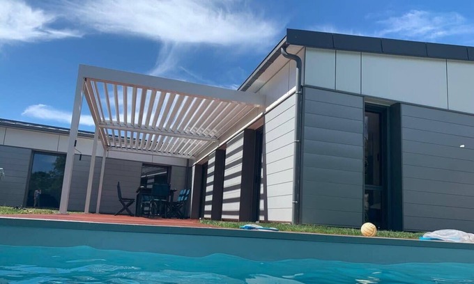 Planguenoual Casa | Villa Vallée Plage,proche Plage /golf avec piscine