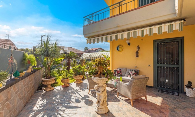 Mascali Villa | Villa 'Villetta Mare E Monti' con vistas al mar, Wi-Fi y aire acondicionado