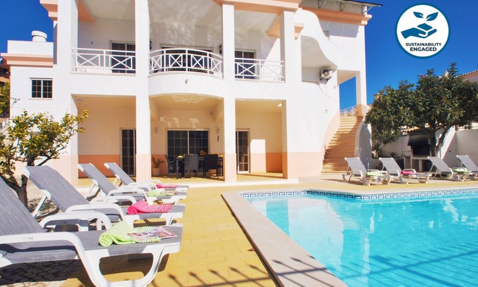 Montechoro Villa | Villa w/ BBQ & heatable pool, Albufeira