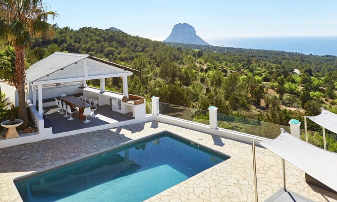 Sant Josep de sa Talaia Villa | Villa con una maravillosa vista al mar 41