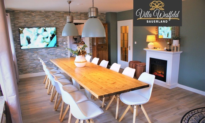 Schmallenberg Casa | Villa Westfeld: céntrica en la hermosa Sauerland, cerca de Winterberg, ¡con jacuzzi!