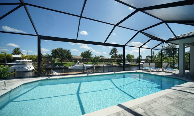 Fort Myers Villa | Villa Weiss with heated pool and a beautiful view!