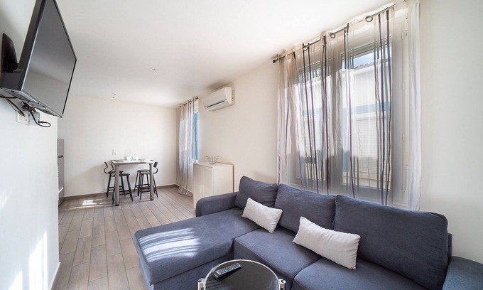 Mediterranee Apartamento | Villa Welcom 2 - 3 min à pied de la plage