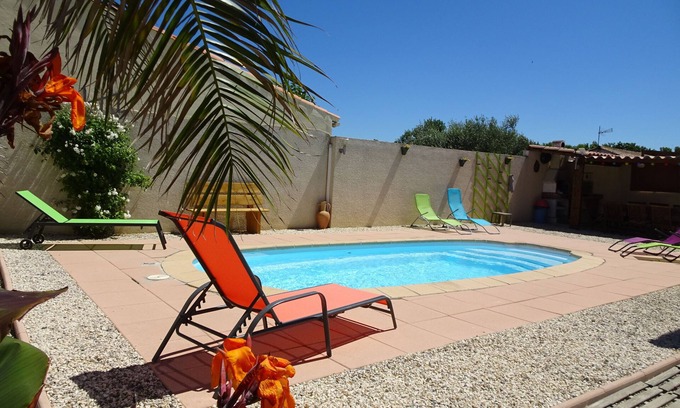 Saint-Marcel-sur-Aude Casa | villa con piscina en parcela vallada