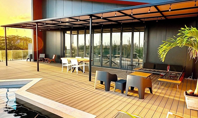 Sabana Liber Casa | Villa with a pool and views of the island and the ocean. A Home that feels good.