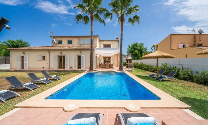 Crestatx Chalet De Esquí | Villa con barbacoa Romana piscina privada Mallorca