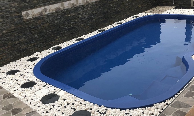 Ravine des Cabris Villa | Villa con hermosa piscina y chorros de hidromasaje.