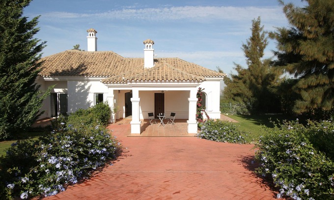 Arcos de la Frontera Villa | Villa con piscina privada frente Fila campo de golf. Vistas de Arcos de la Frontera.