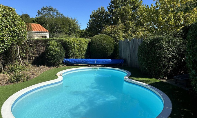 Chateau-d'Olonne Chalet De Esquí | Villa con piscina - cerca del mar - La Pironnière