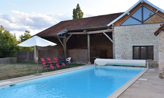 Villiers-les-Moines Casa | Casa en Channay con Piscina y Sauna