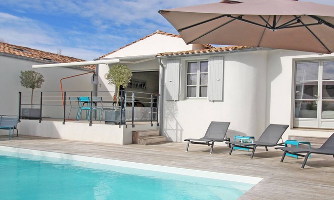 La Flotte Casa | Villa con piscina privada climatizada **** y aparcamiento cerrado - La Flotte - Ile de Ré
