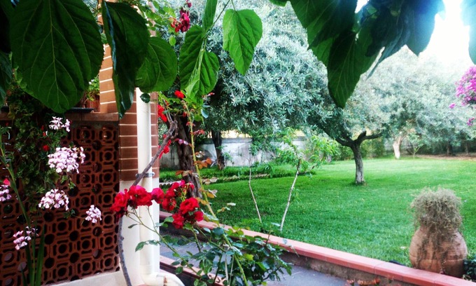 Mitogio Villa | Villa con gran jardín entre Taormina y Etna