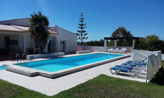Calhariz Villa | Villa con gran piscina, fantásticas vistas, cerca de playa y golf, parque natural y costa de Lisboa