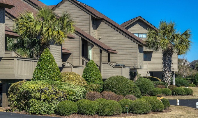 Litchfield by the Sea Condominio | Heron Marsh Villa 6: 2 BR / 2 BA condominio en Pawleys Island, para 6 personas
