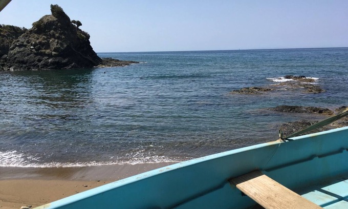 Rosignano Marittimo Villa | Villa con parque directamente en el mar, playa de arena y costa rocosa, vista inolvidable