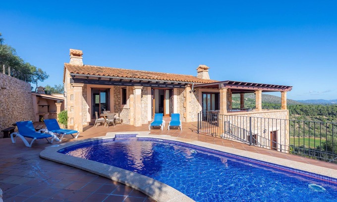 Manacor Casa | Villa con piscina y vistas panorámicas - Cas Pobler