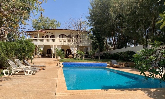 Nianing Villa | espléndida villa con piscina y vistas al mar - acceso privado directo a la playa