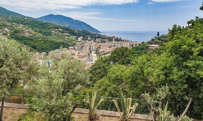 Recco Villa | Casa vacanza Villa Pia con piscina Recco Camogli
