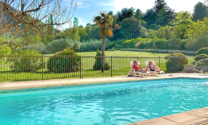 Nyons Casa | Villa con piscina, tenis, mini golf en un hermoso parque en Nyons, Provenza