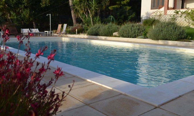 Buseto Palizzolo Villa | villa con piscina privada en el campo de Trapani