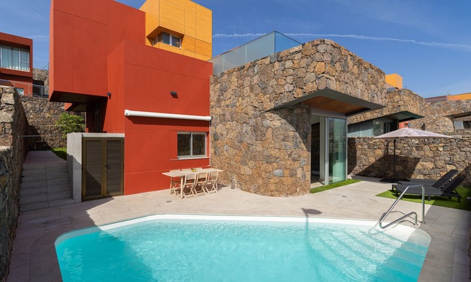 Salobre Villa | Villa con piscina privada Salobre Villas Green I