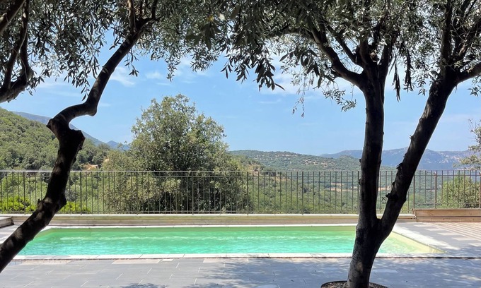 Belgodere Villa | VILLA CON PISCINA PRIVADA climatizada (fuera de temporada) cerca del mar Balagne Belgodere