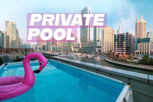 Dubai Marina Casa | Villa with Private Pool & Huge Terrace Overlooking the Marina