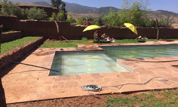 El Hammam Villa | Villa con piscina privada en las montañas del Atlas, perfecta para familias