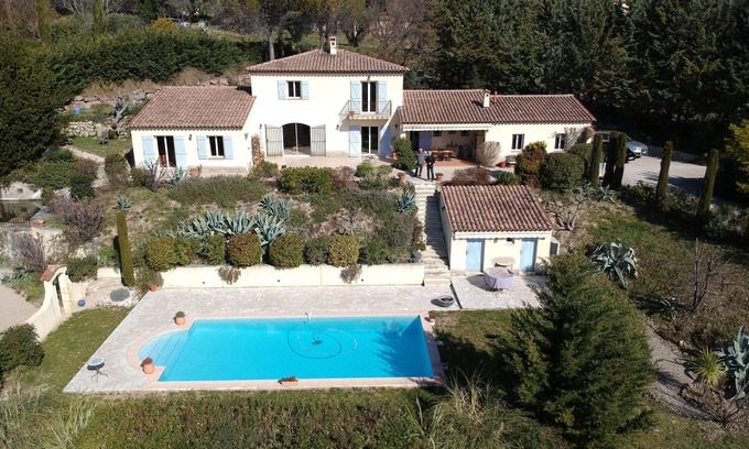 Fayence Villa | Villa con magníficas vistas de las colinas y el valle Fayence