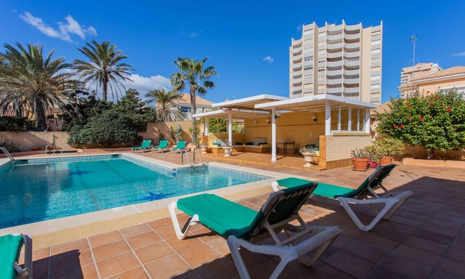 Diputación de Rincón de San Ginés Casa | Villa con piscina y 2ª línea del Mediterráneo km3