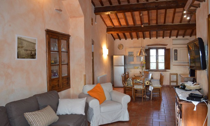 Asciano Villa | Villa con maravillosas vistas en el área de Creta Senesi