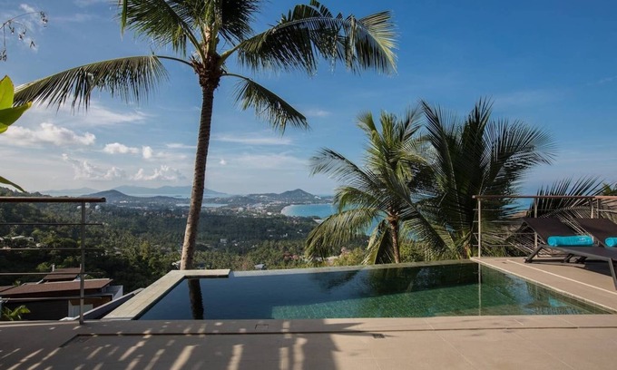 Chaweng City Center Villa | Villa Yao Noi en Comoon 1Br vistas al mar