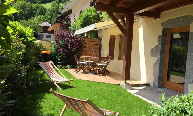 Chaparon Apartamento | Apartamento de pueblo en la planta baja al borde del lago de Annecy